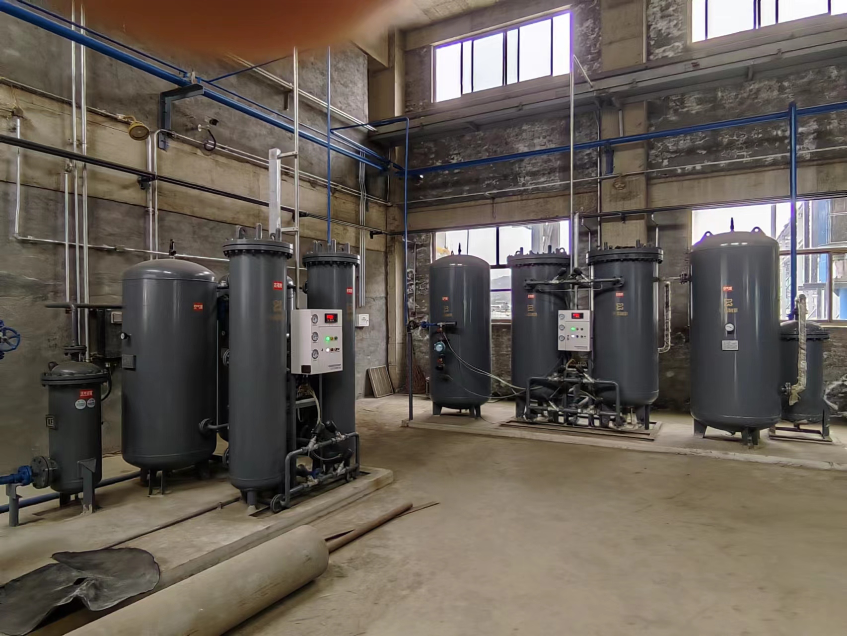 河南軸承科技有限公司訂制的產氮量500Nm3/h制氮機